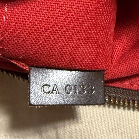 Auth Louis Vuitton Damier Pouchette Accessories Brown Checker small shoulder bag - Picture 7 of 13